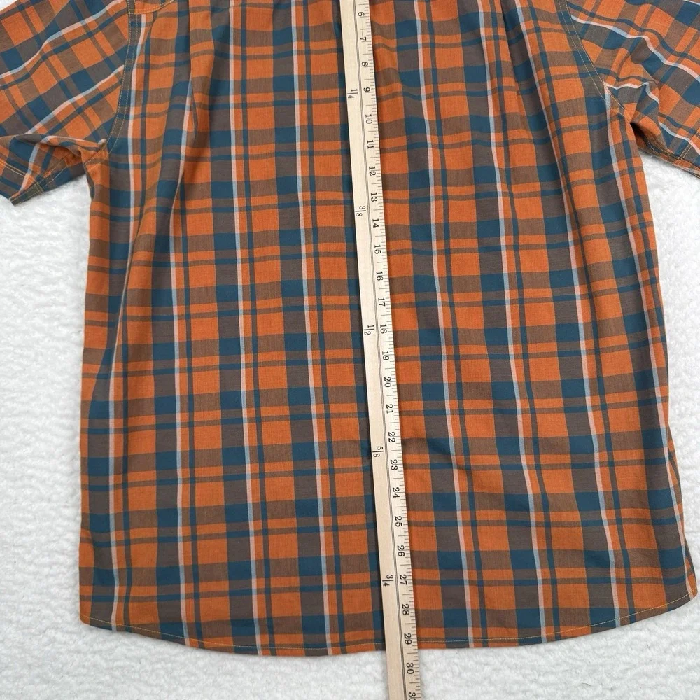 The North Face orange shirt